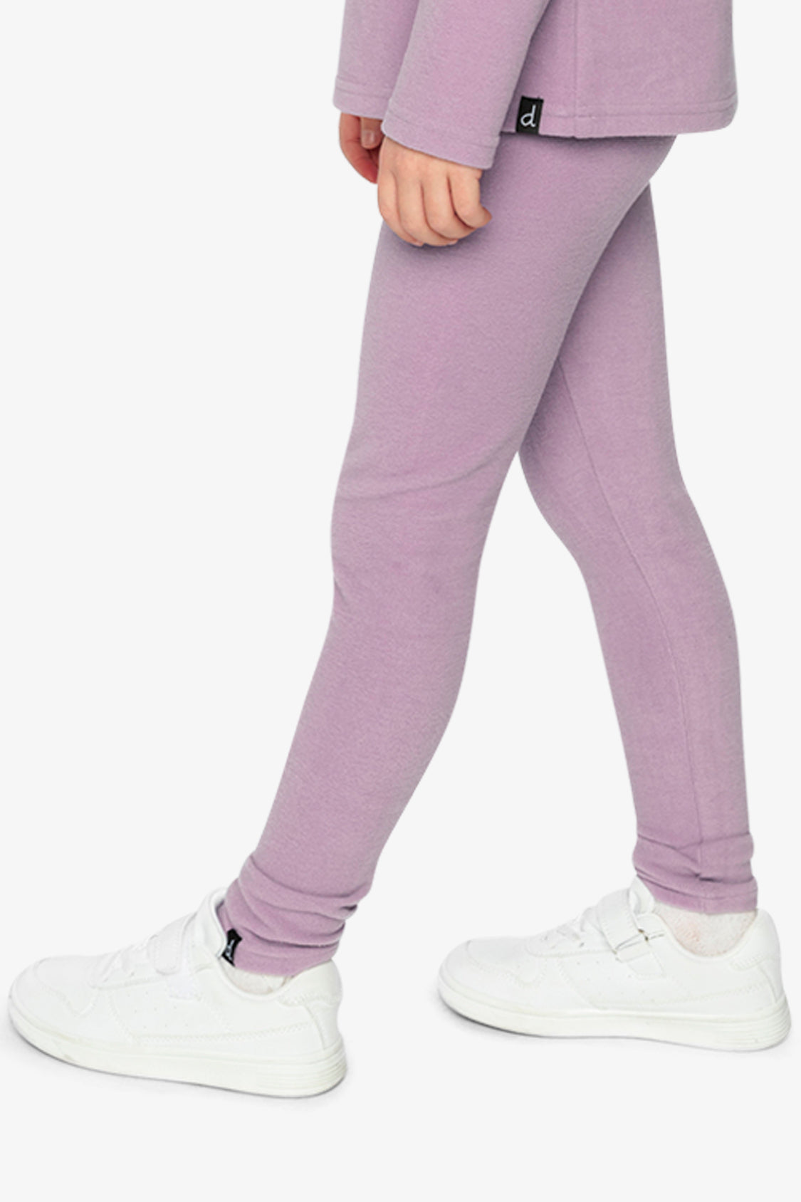 Rib Leggings Violet - Image 3