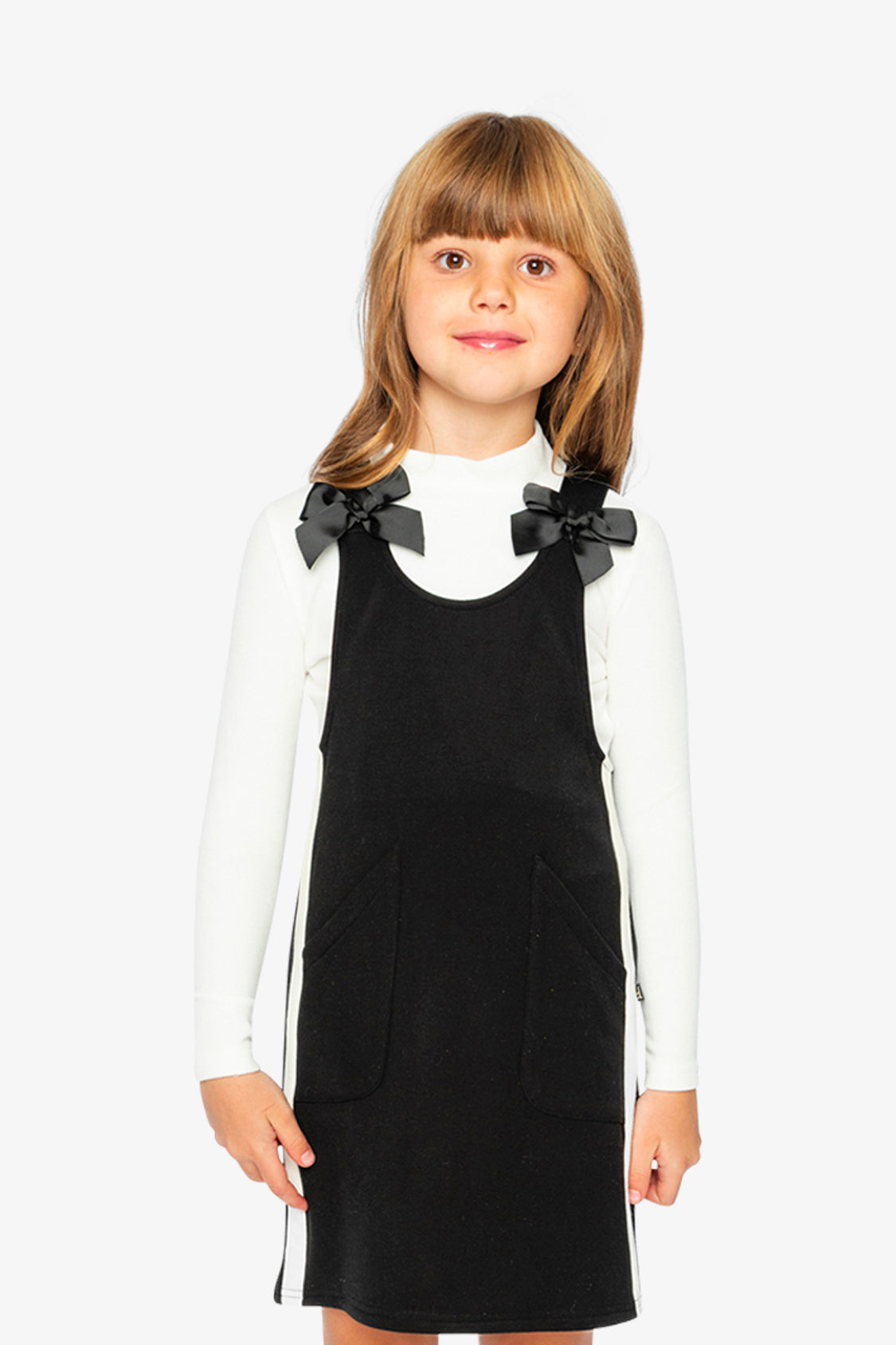 Brushed Rib Mock Neck Top Off-White - Image 4