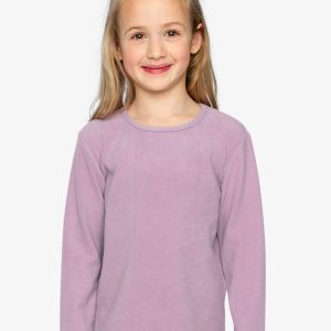 Alternative view of Brushed Rib Crew Neck Top Violet
