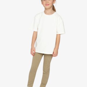 Heavy Jersey Wide Short Sleeve T-Shirt White - Image 5
