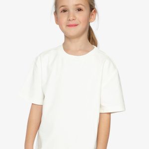 Alternative view of Heavy Jersey Wide Short Sleeve T-Shirt White