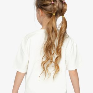 Heavy Jersey Wide Short Sleeve T-Shirt White - Image 4