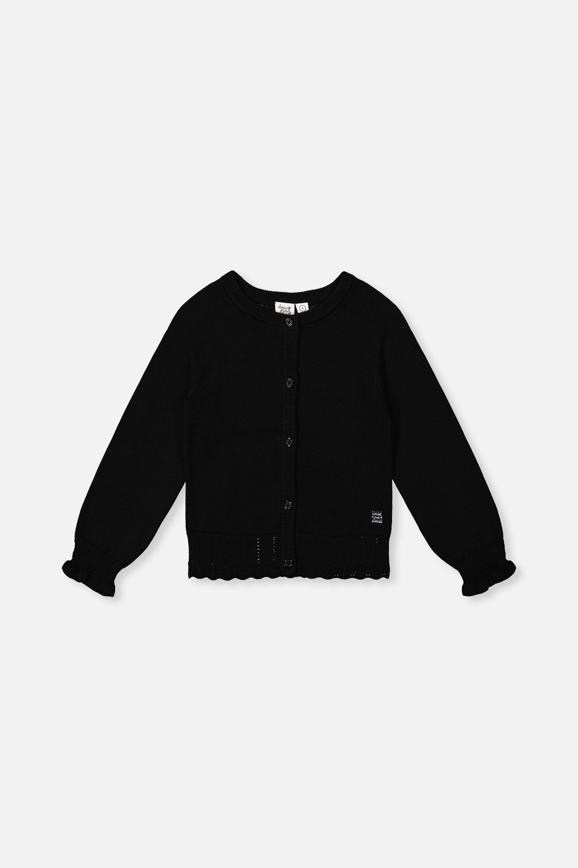 Knit Cardigan Black - Image 5