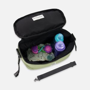 Mini Diaper Bag Olive Green - Image 4