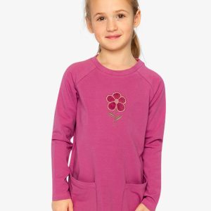 Alternative view of Tunic Pinkish Violet