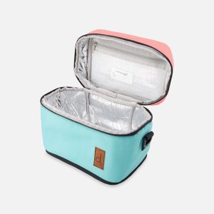 Lunch Box Lavender, Turquoise And Orange - Image 3