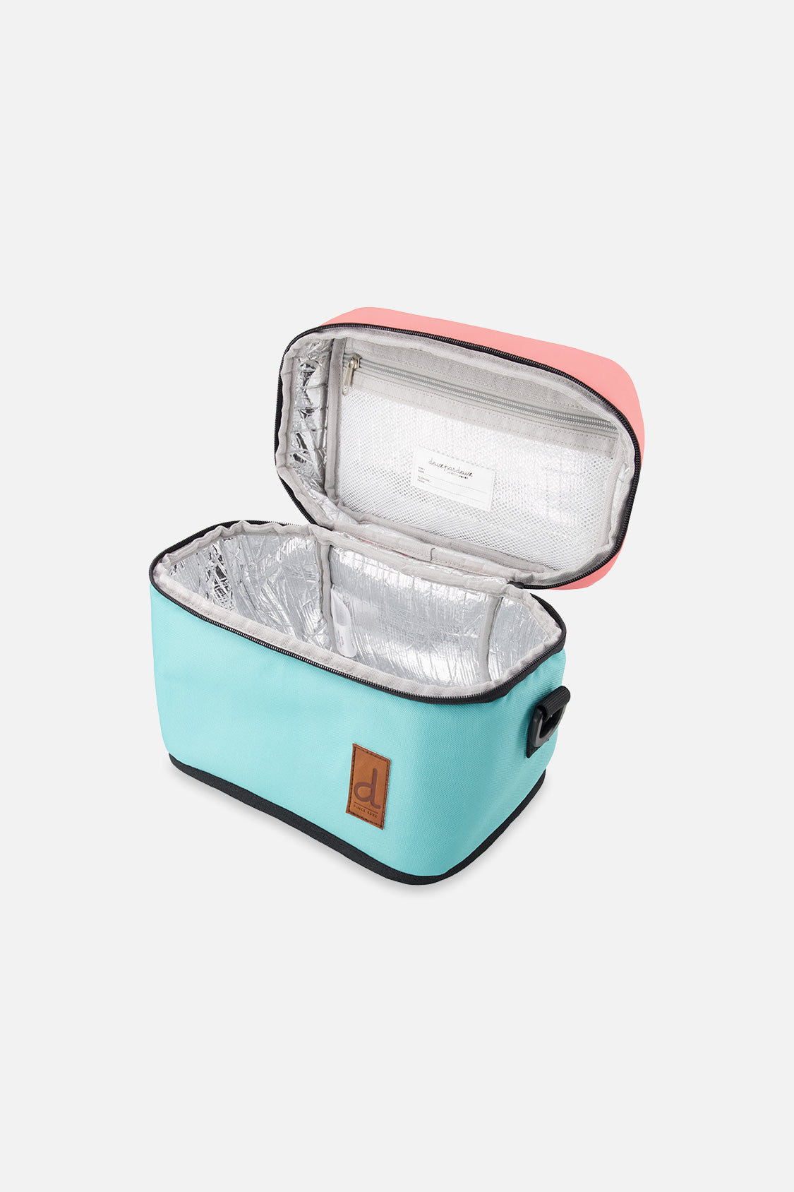 Lunch Box Lavender, Turquoise And Orange - Image 3