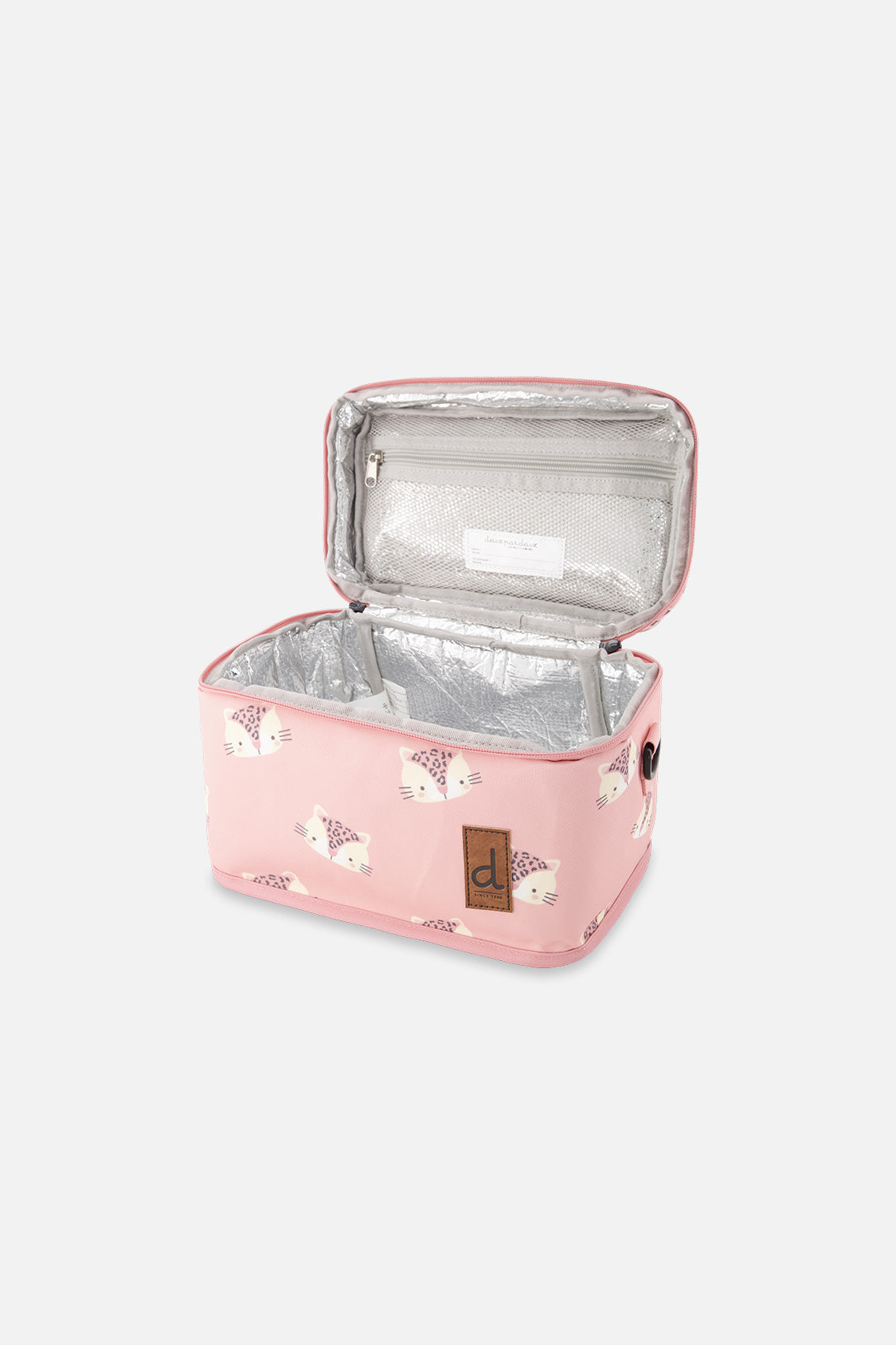 Lunch Box Pink Leopard Print - Image 3