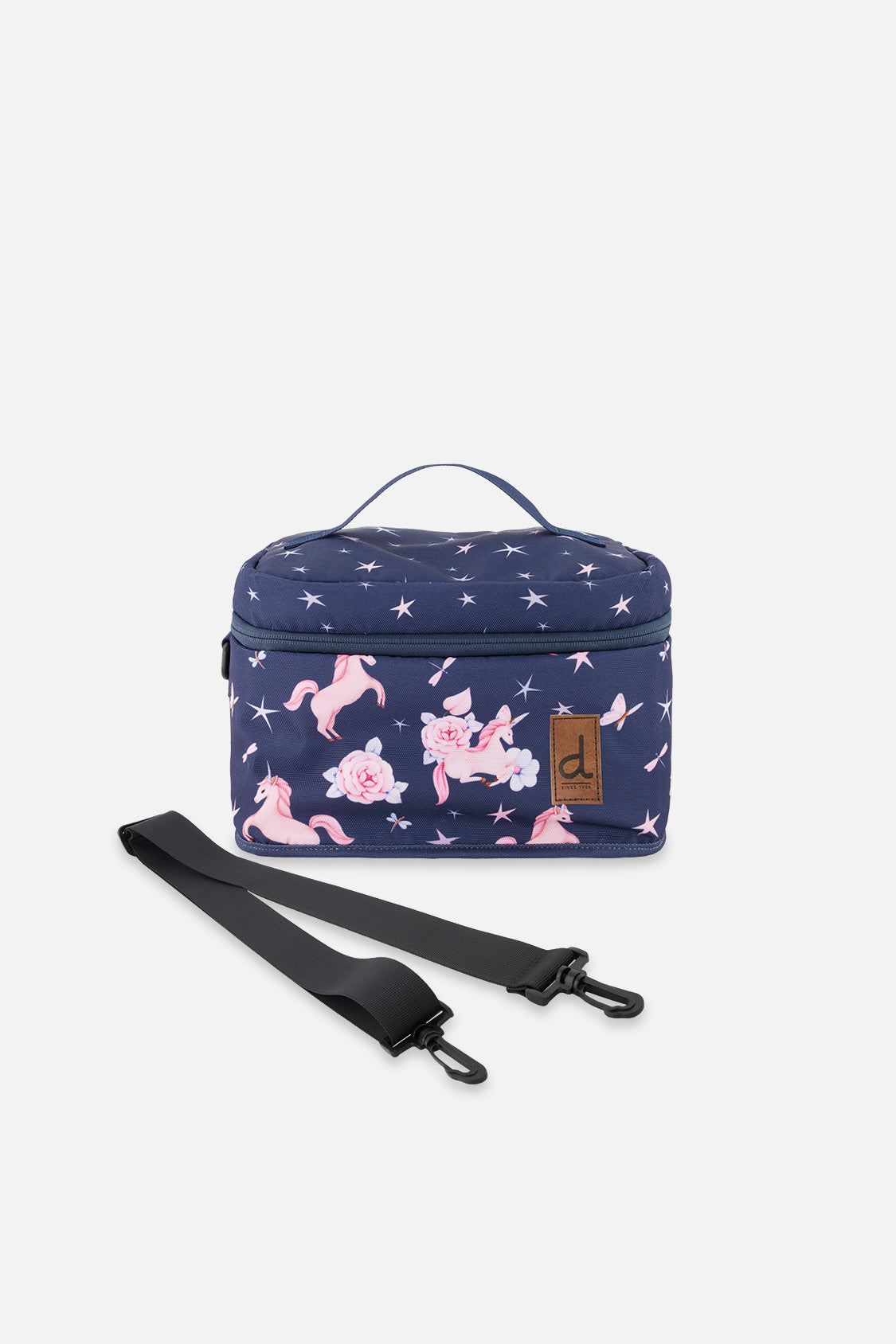 Lunch Box Navy Unicorn Print - Image 5