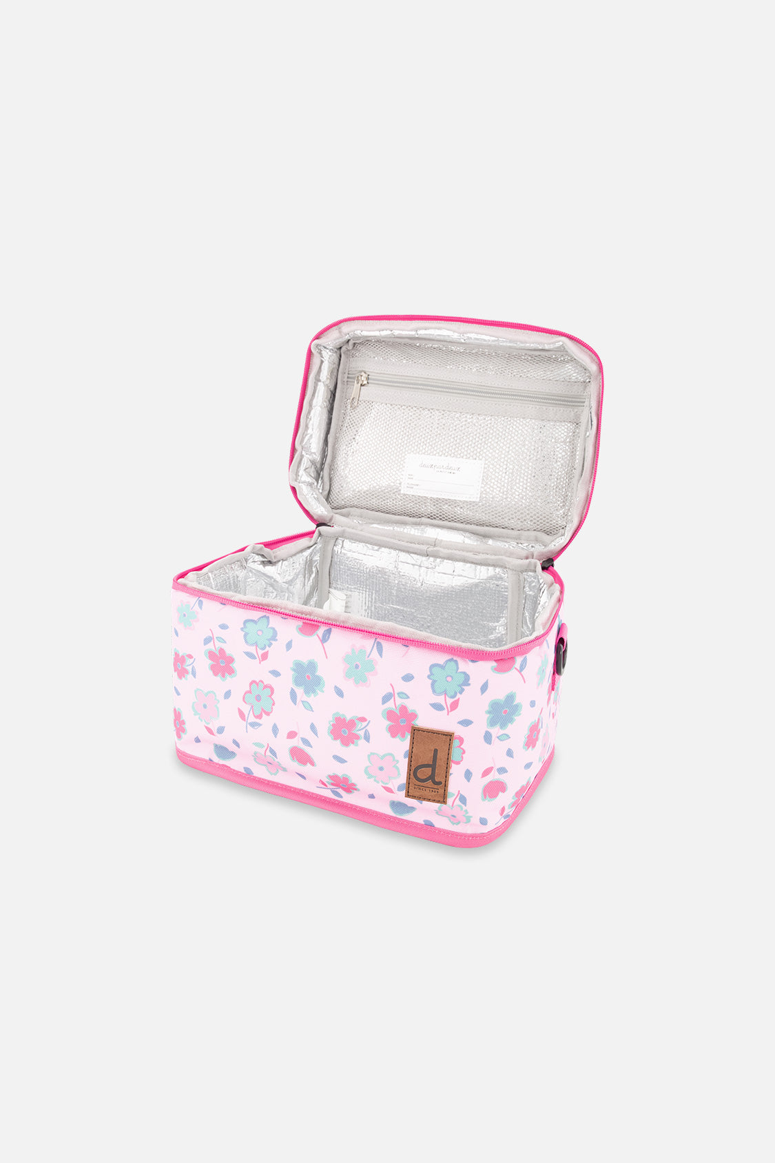Lunch Box Pink Printed Flowers - Image 3