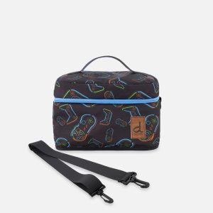 Lunch Box Black Printed Controller