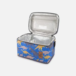 Lunch Box Blue Dinosaur Print - Image 3