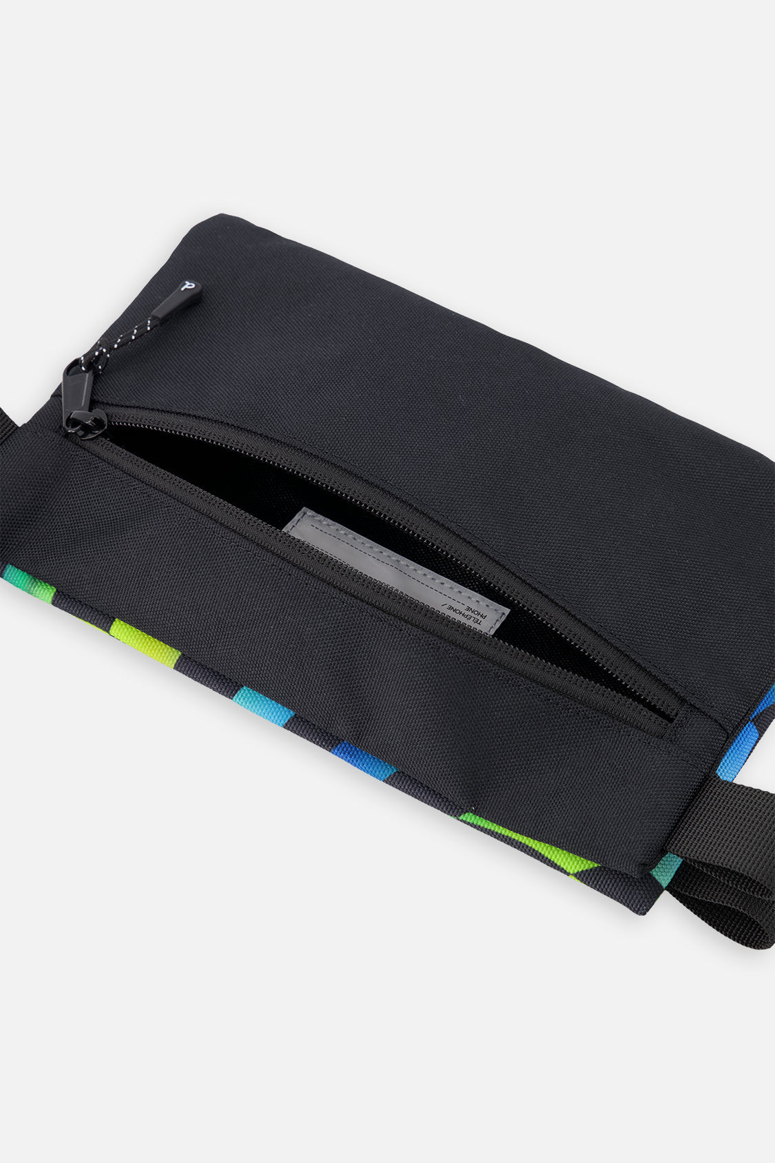 Pencil Case Blue Checkered Print - Image 4