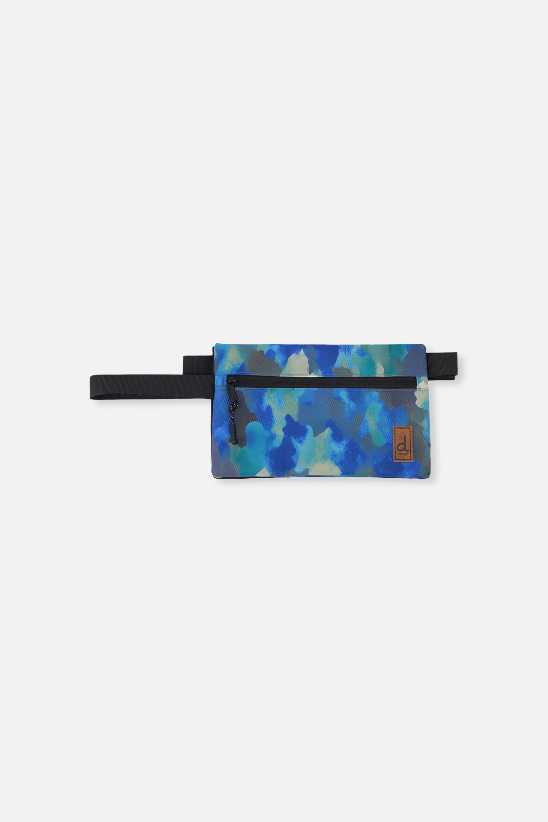 Pencil Case Blue And Grey Camouflage - Image 6