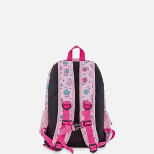 Little Kids Backpack Pink Printed Flowers - Image 2