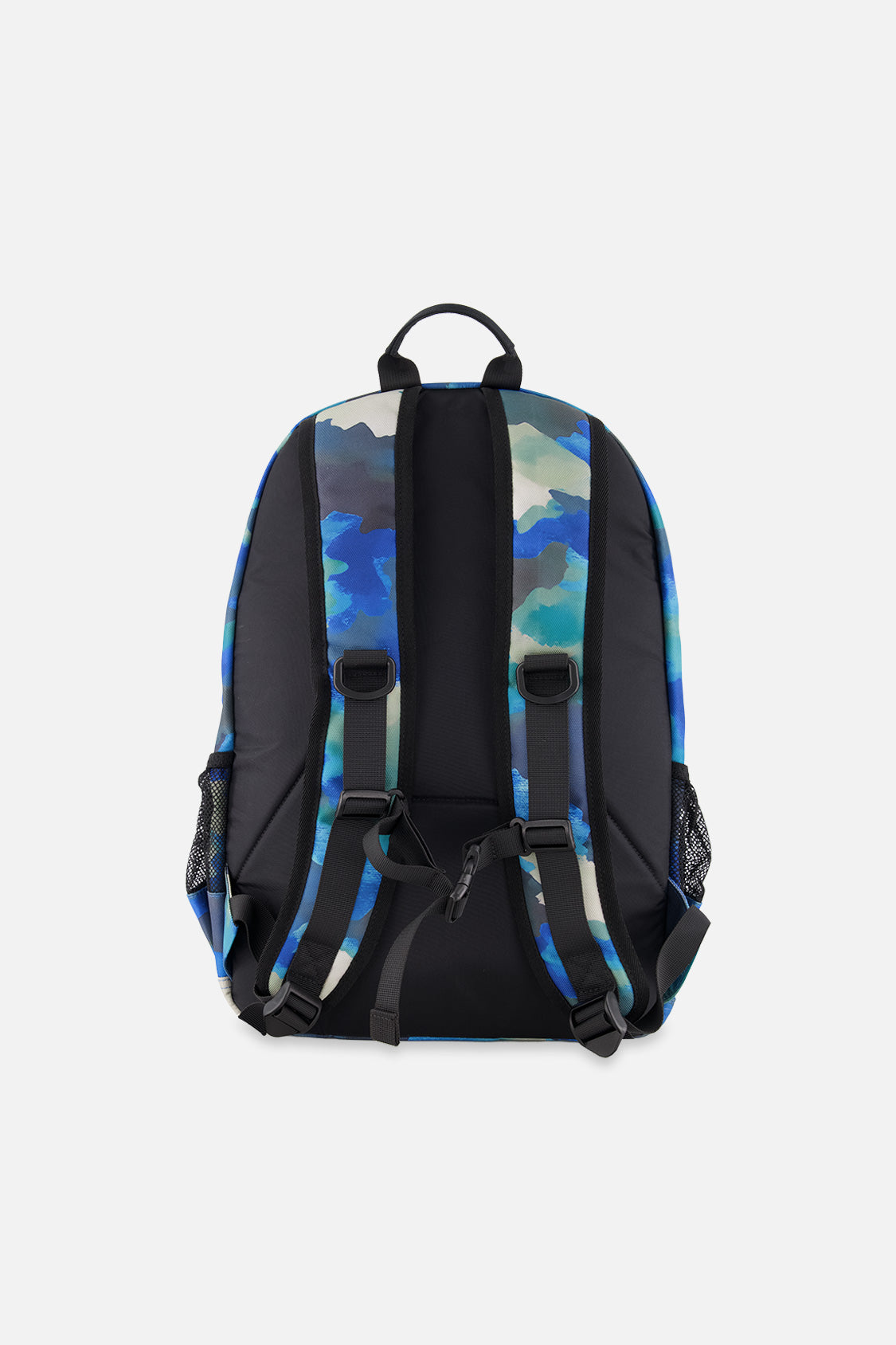 Kids Backpack Blue And Grey Camouflage - Image 2
