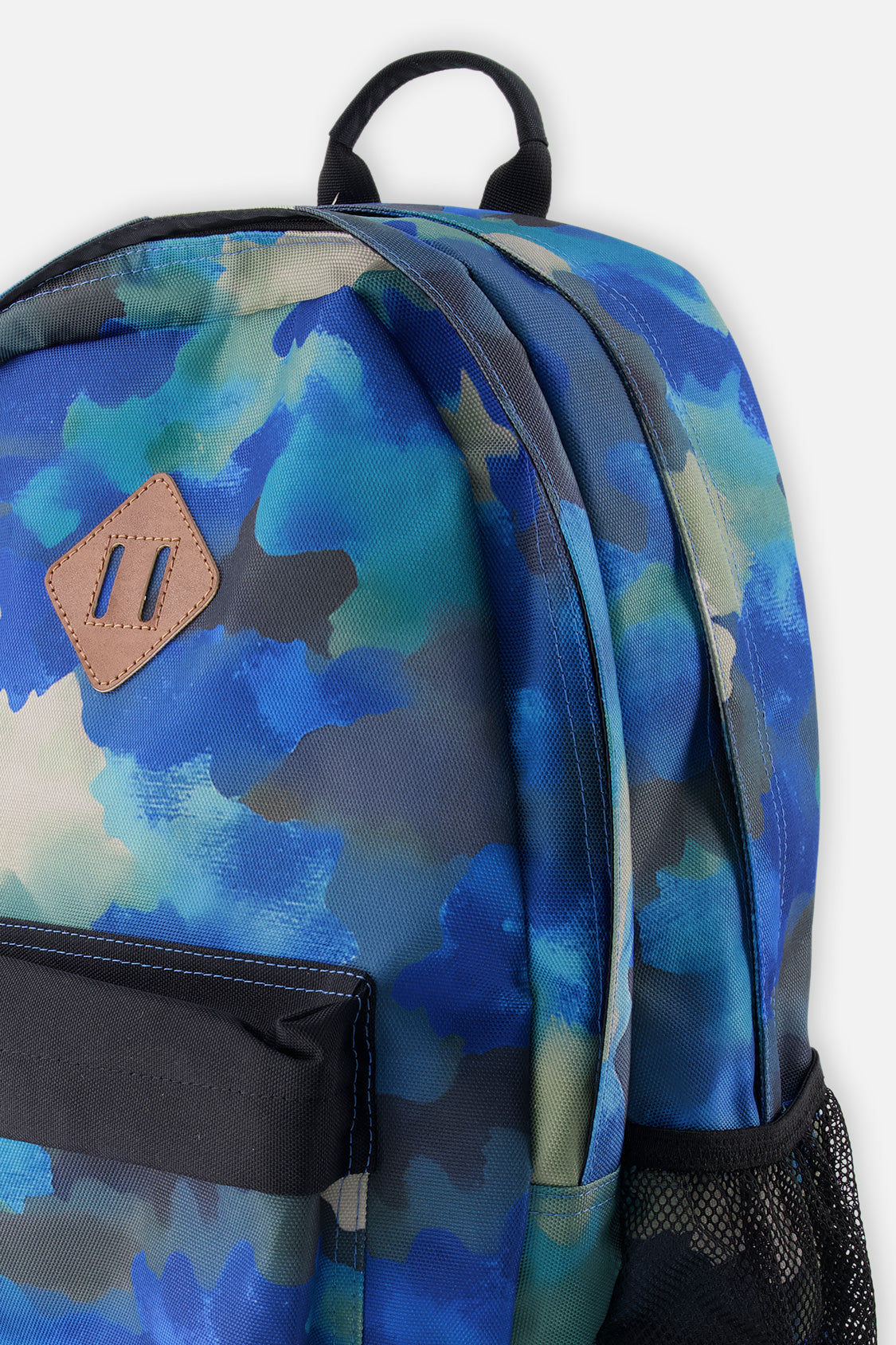 Kids Backpack Blue And Grey Camouflage - Image 3