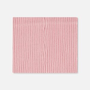 Alternative view of Ribbed Knit Neckwarmer Pale Dusty Pink