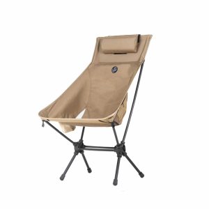 High Back Ultralight Folding Camping Chairs With Storage Pouches - Image 4