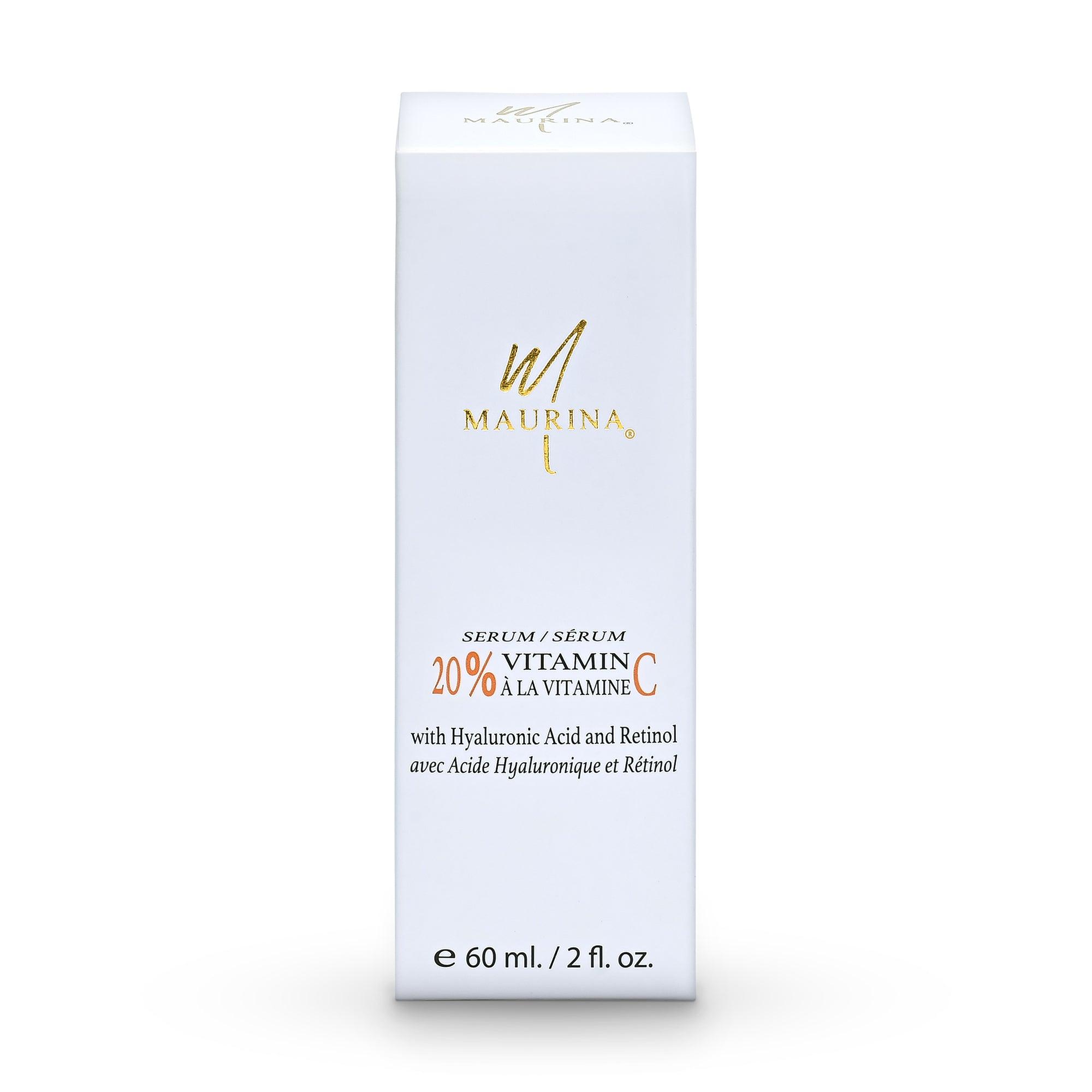 Face Serum - 20% Vitamin C Serum With Hyaluronic Acid And Retinol - Image 2