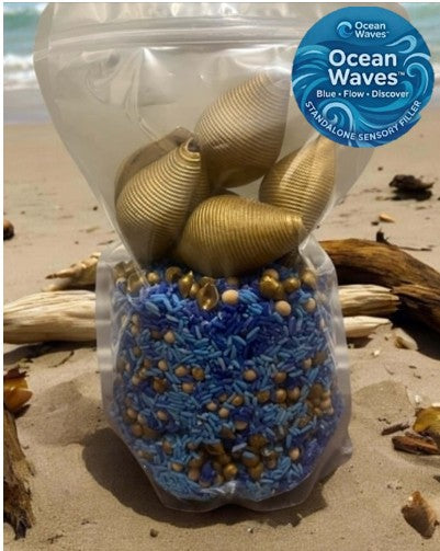 🌊 Chalk and Play™ Ocean Waves Sensory Filler