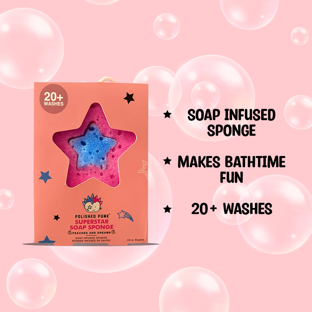 Superstar Soap Sponge in Peaches And Dreams - Image 2