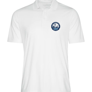 Riel Construction Rec Club ATC S4039 moisture‑wicking sport shirt with DTF printing - White
