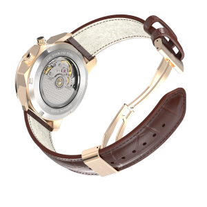 Brown Leather - Rosegold Clasp - Image 3