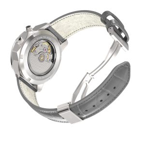 Grey Leather - Steel Clasp - Image 4