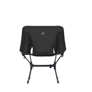 Alternative view of Low Back Ultralight Folding Camping Chairs With Storage Pouch - Black