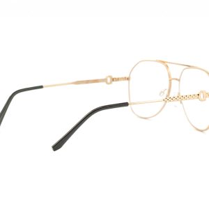 Boléro Monaco — Gold Aviator Reading Glasses - Image 4