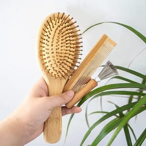 Flat Bamboo Comb - Image 5