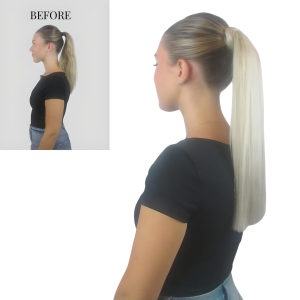 Ponytail Extension 16" Off Black #1b - Image 3