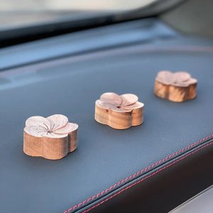 Peach Blossom - Wooden Essential Oil Diffuser for Car - Image 5