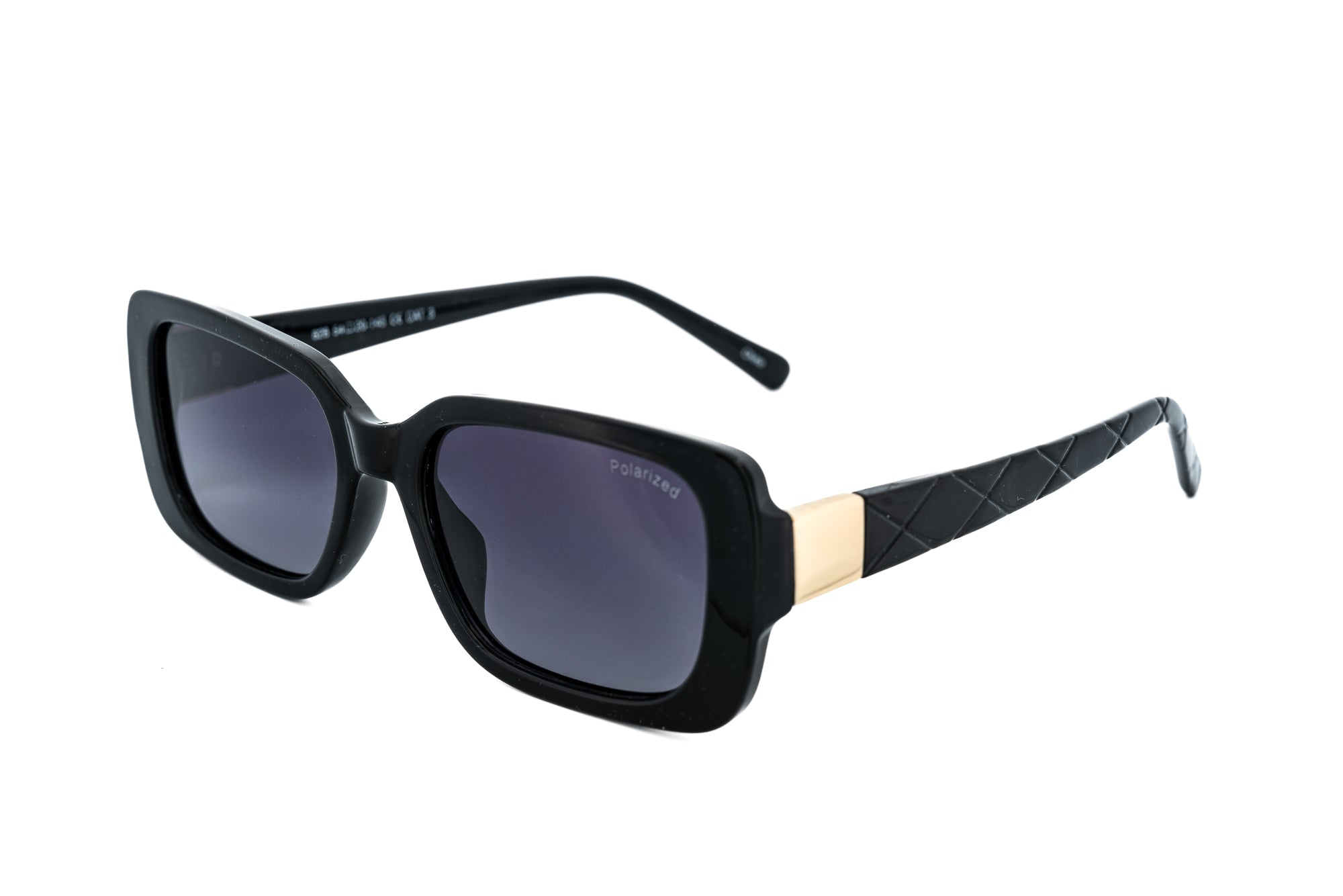 Boléro Odette — Quilted Rectangular Polarized Sunglasses - Image 6
