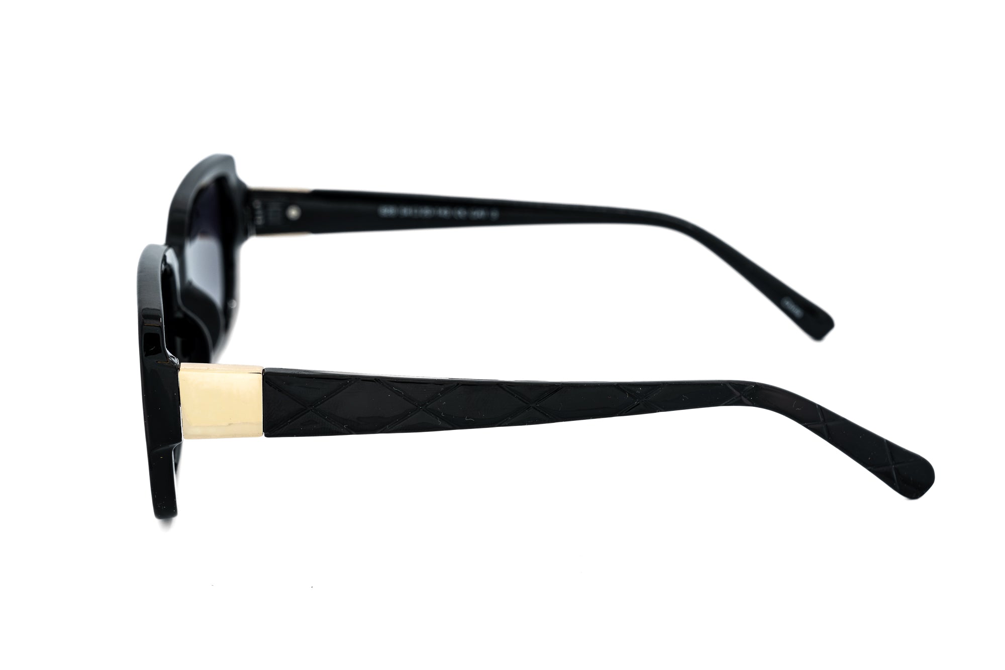 Boléro Odette — Quilted Rectangular Polarized Sunglasses - Image 3
