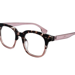 Boléro Wexley — Pink Tortoise Oversized Reading Glasses