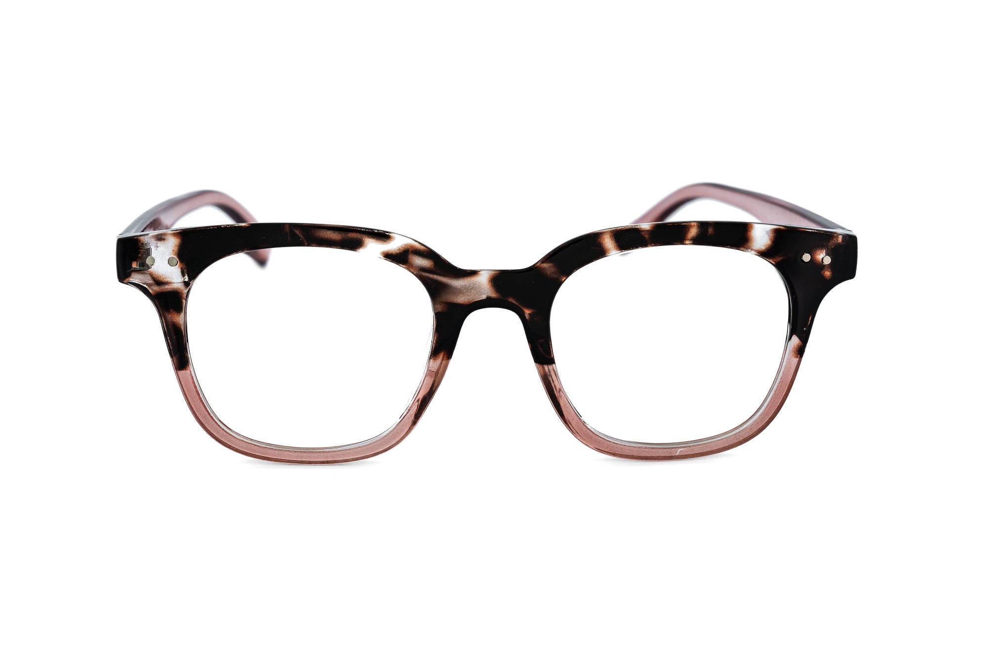 Boléro Wexley — Pink Tortoise Oversized Reading Glasses - Image 2