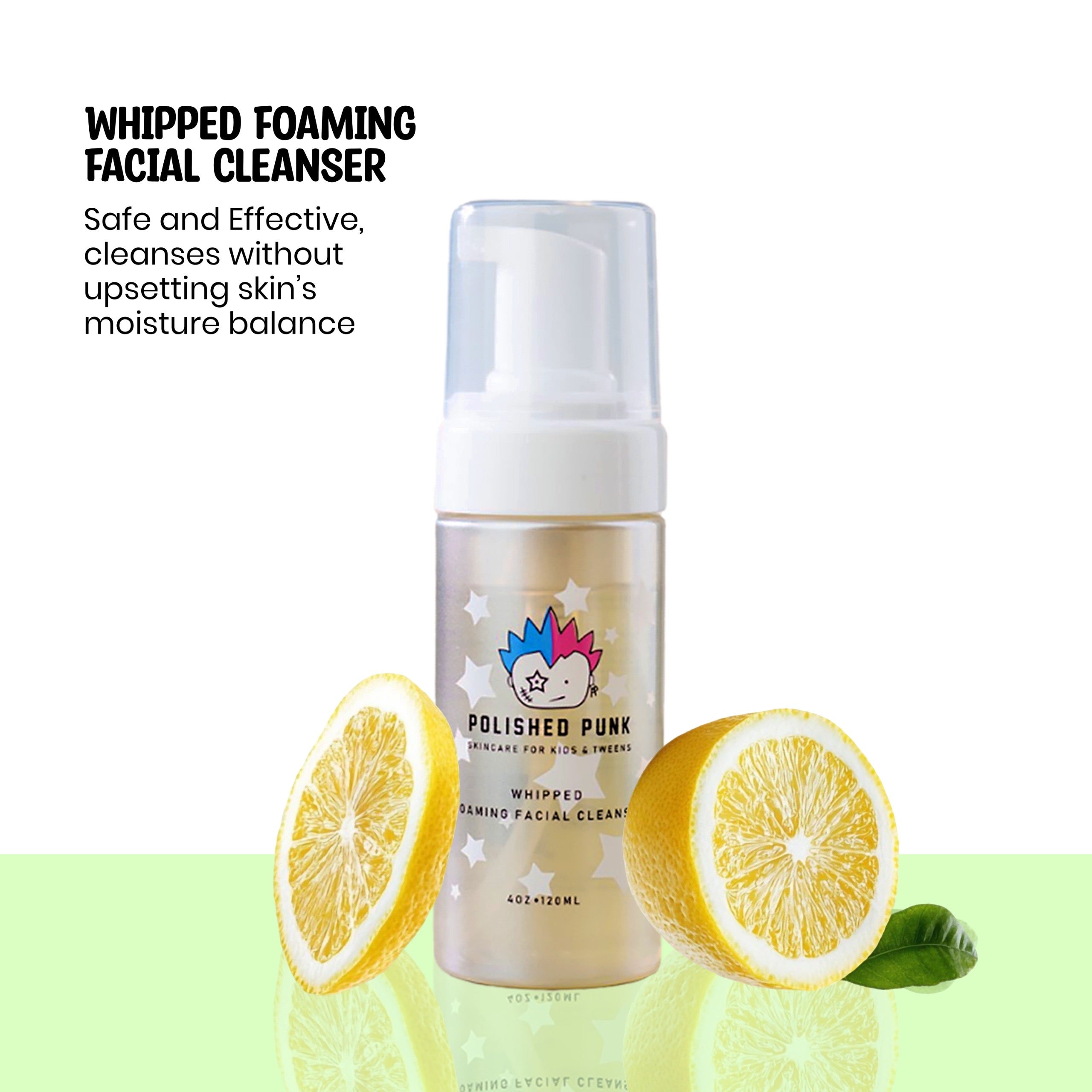 Whipped Foaming Facial Cleanser- Soap Free, Tear-Free, Fragrance Free - Image 2