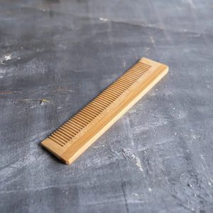 Alternative view of Flat Bamboo Comb