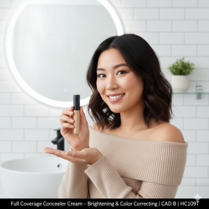 Alternative view of Full Coverage Concealer Cream – Brightening & Color Correcting | CAD B | HC109T