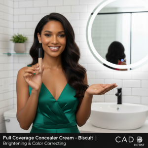 Alternative view of Full Coverage Concealer Cream – Brightening & Color Correcting | CAD B | HC115T