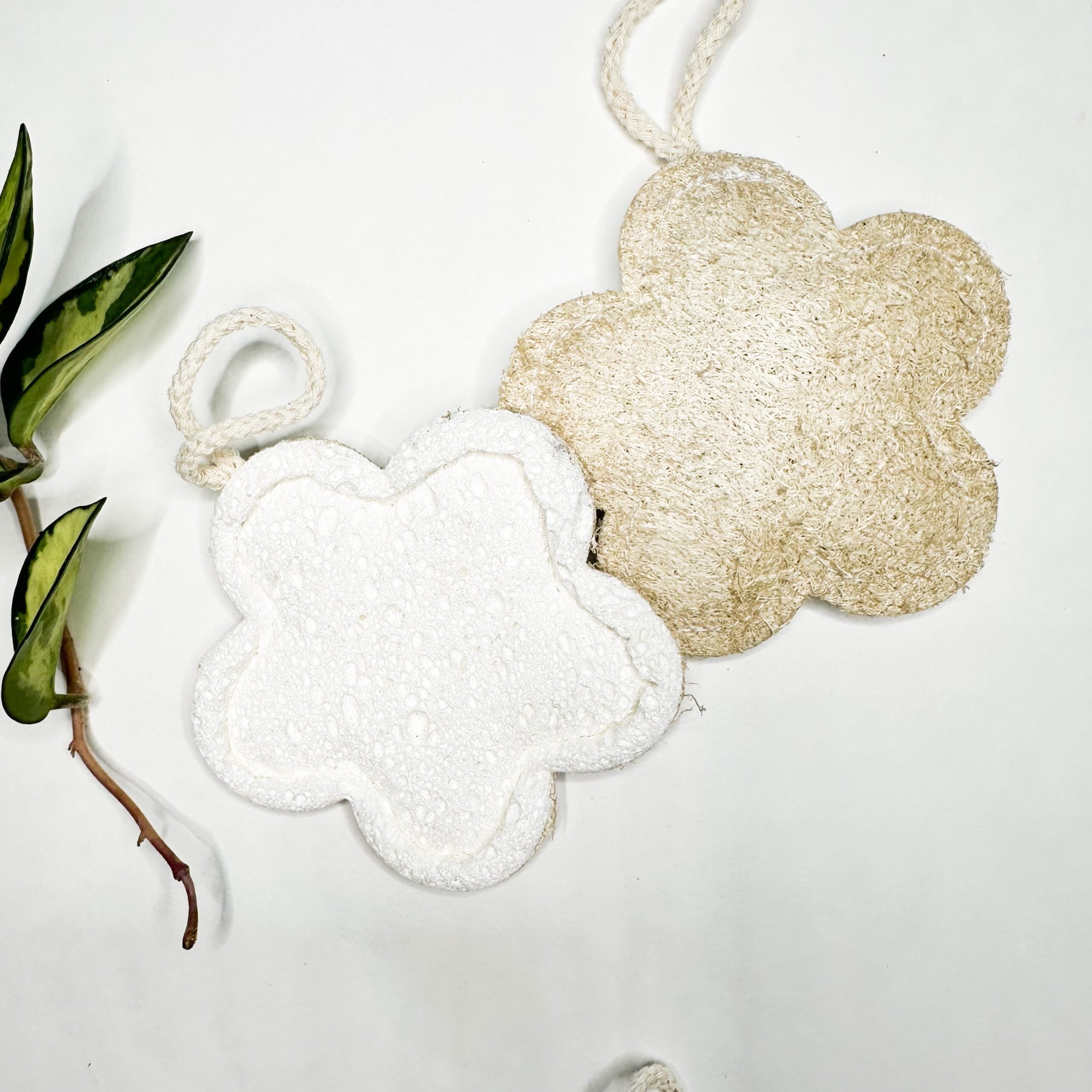 Natural Loofah & Cellulose Sponge – Gentle & Effective Cleaning