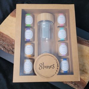 Boîte découverte tisane avec bouteille