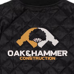 Oak & Hammer Embroidered Freezer Jacket - Image 3