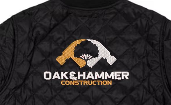 Oak & Hammer Embroidered Freezer Jacket - Image 3