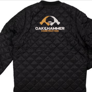 Oak & Hammer Embroidered Freezer Jacket - Image 4