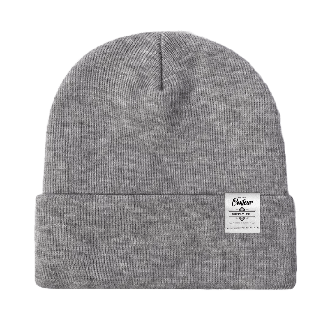 Contoure Supply Company Imperial premium acrylic knit beanie in classic cuffed design