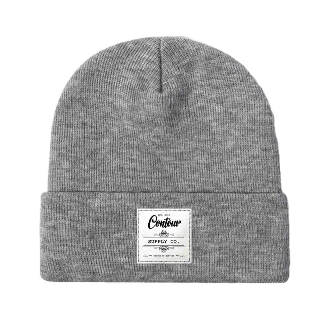 Contoure Supply Company Imperial premium acrylic knit beanie in classic cuffed design