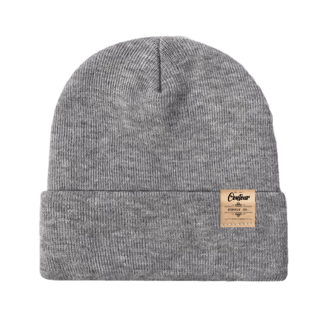 Contoure Supply Company Imperial premium acrylic knit beanie in classic cuffed design